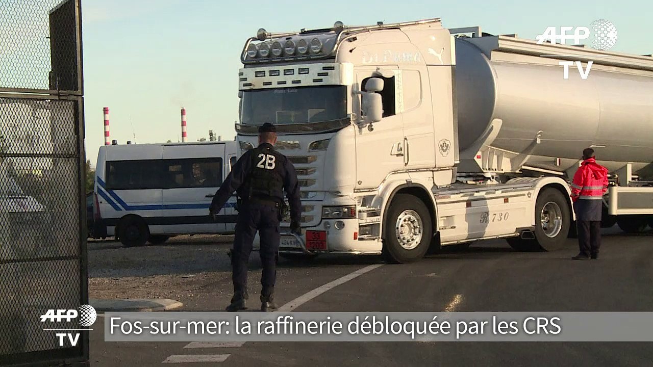 Fos-sur-Mer: raffinerie et dépôt de carburants débloqués