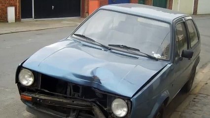 Car Approach Skid Crash Sound Effect