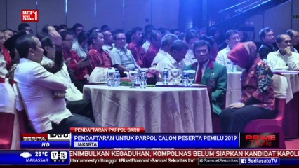 6 Parpol Baru Mendaftar di Pemilu 2019