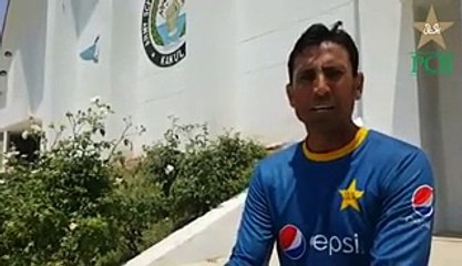 See What Younus Khan Said After Training In Army Camp