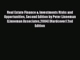 Read Real Estate Finance & Investments Risks and Opportunities Second Edition by Peter Linneman