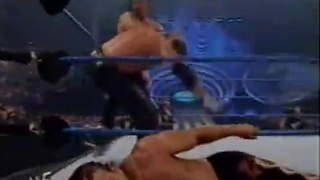 Diamond Dallas Page and Kanyon vs Bradshaw and Faarooq WWF Tag Team Championship WWF SmackSown 9/8/2001