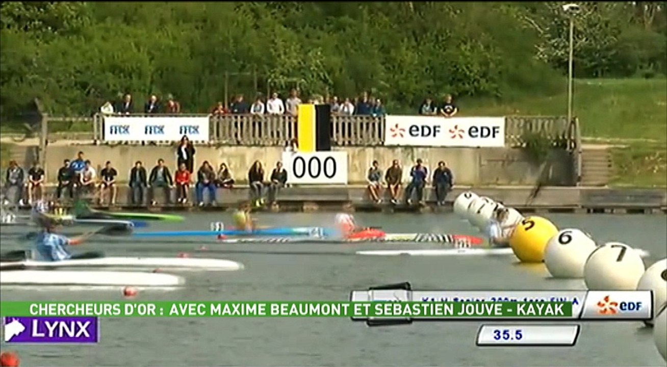 Maxime Beaumont, Sébastien Jouve Kayak "Chercheurs d'Or" Sylvère-Henry Cissé