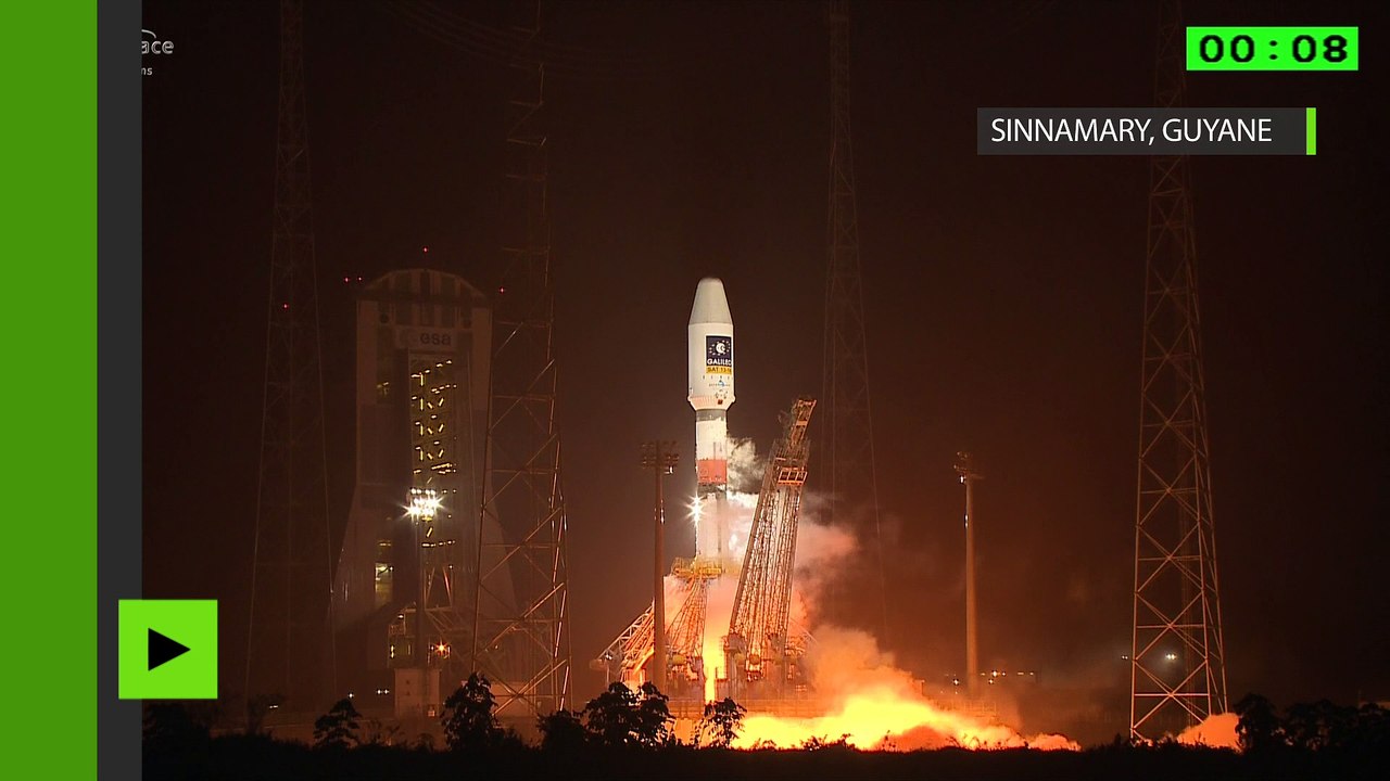 Guyane française : la fusée russe Soyouz lance des satellites Galileo