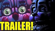 SISTER LOCATION TRAILER REACTION! - Five Nights at Freddys Sister Location Trailer
