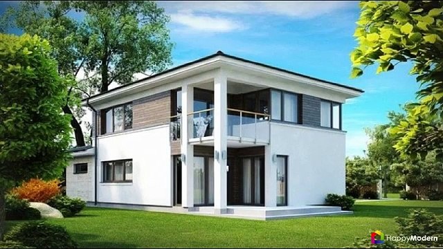 55 идей двухэтажных домов - фото, проекты, чертежи, варианты планировки