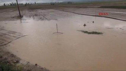 Niğde'de 20 Köyü Sel ve Dolu Vurdu