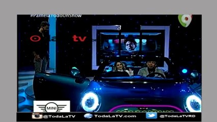 FRANCISCOS VASQUEZ Y JUNE GOMEZ JUNTO A PAMELA EN EL SEGMENTO QUIEN MANEJA-PAMELA TODO UN SHOW-VIDEO