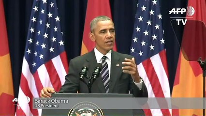 Obama tells Vietnam that rights are 'no threat to stability'