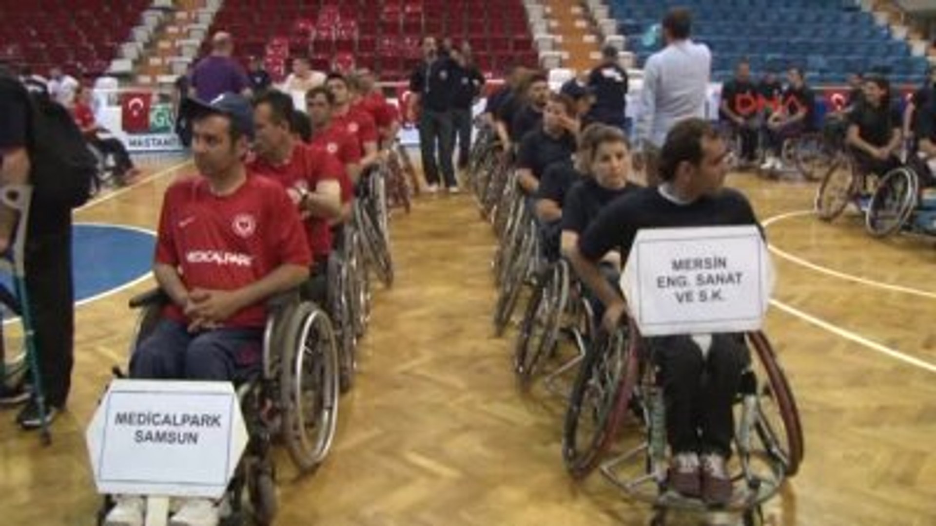 Bedensel Engellilerde Play-Off Maçları Mersin'de Başladı