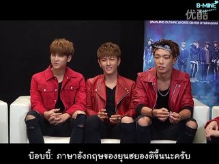 [ซับไทย] ไอค่อน - 160524 สัมภาษณ์ที่หนานจิง
