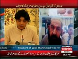 Chaudhry Nisar Ali Khan Media Talk - 24th May 2016