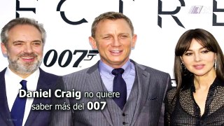 Daniel Craig rechaza a 'James Bond'.