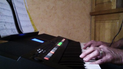 The last  waltz  ( la derniere valse ) COVER keyboard