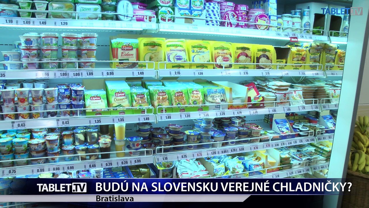 V Bratislave plánujú umiestniť verejné chladničky