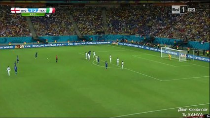 What a free-kick by Andrea Pirlo, if only it went in