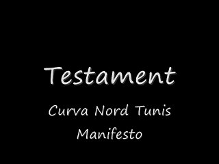 Manifesto - testament Club Africain