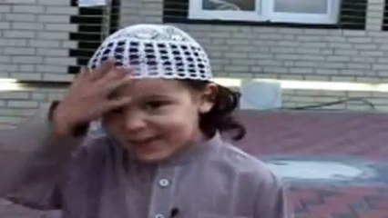 Small Child reading quran