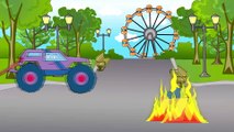 Fire Truck, Ambulance, Police Car - Cars Cartoon for children Construction & Emergency Vehicles