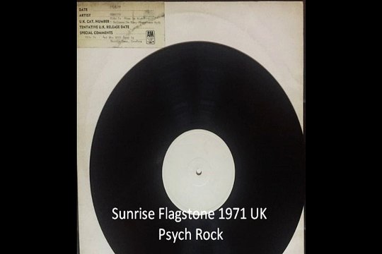 Sunrise "Flagstone" 1972 UK Psych Rock.