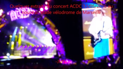 Concert ACDC-France-Marseille-AXL ROSE-ANGUS YOUNG-13/05/2016