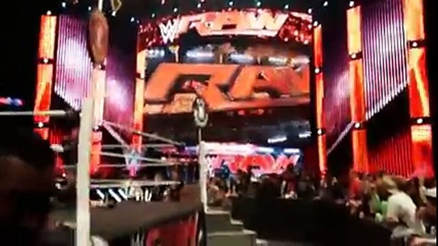 Randy orton returns after WWE Raw 2016 and saves Johncena