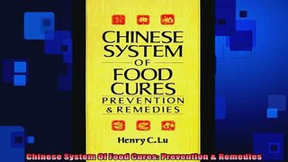 Downlaod Full PDF Free  Chinese System Of Food Cures Prevention  Remedies Full EBook