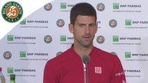 Roland-Garros 2016 - Conférence de presse Djokovic / 1T