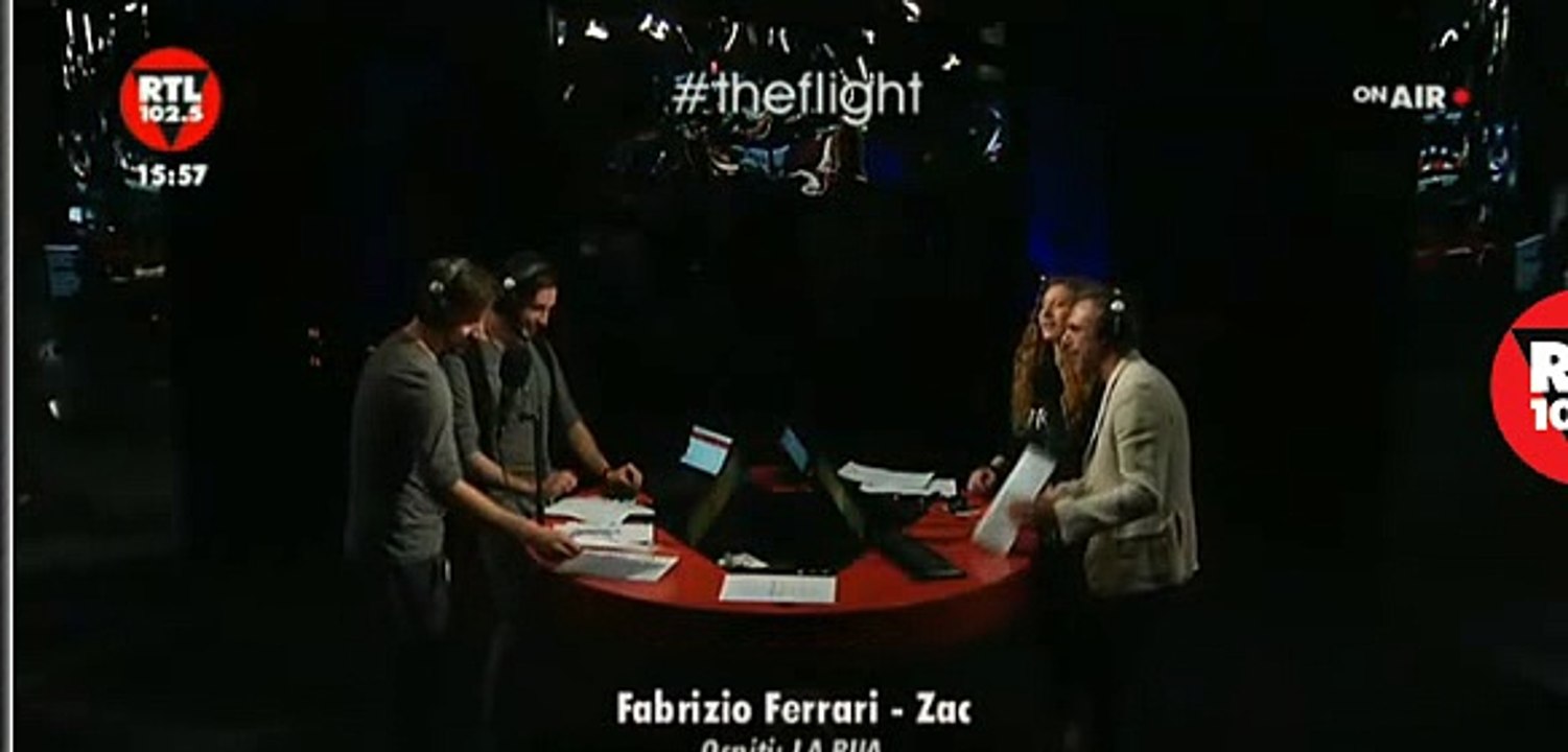 I La Rua ospiti a RTL 102.5 nel programma The Flight 4°Parte