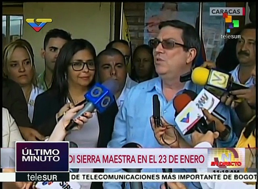 Canciller de Venezuela y Cuba destacan convenio en materia de salud