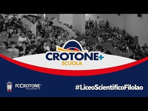 Crotone+ Scuola, festa per i rossoblù al Liceo Scientifico Filolao