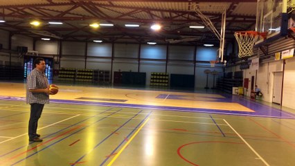 Alain Bernard aux lancers francs