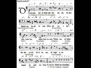 Introitus Dominus fortitudo, Dominica XII TpA (12è dimanche TO)