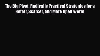Read The Big Pivot: Radically Practical Strategies for a Hotter Scarcer and More Open World