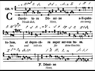 Graduale Convertere Domine, Dominica XII TpA (12è dimanche TO)