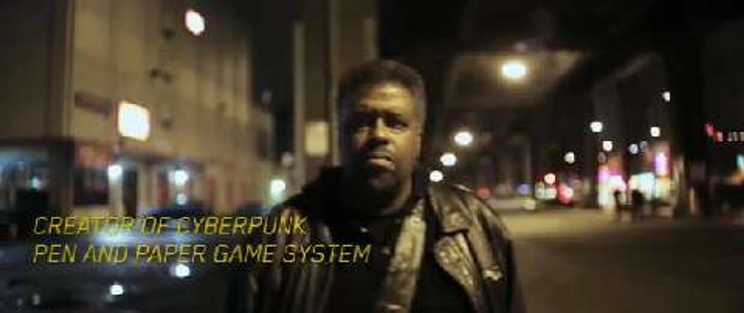 ⁣Mike Pondsmith spricht über Cyberpunk 2077