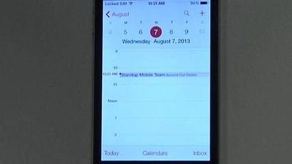Alla scoperta di iOS 7: la nuova app Calendario