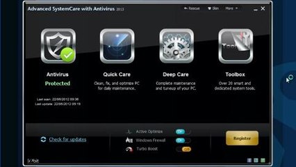 Advanced System Care with Antivirus