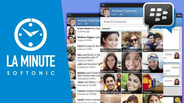 BlackBerry Messenger, Plants vs Zombies 2, OS X 10.9 et Minecraft dans la Minute Softonic du 25 octobre