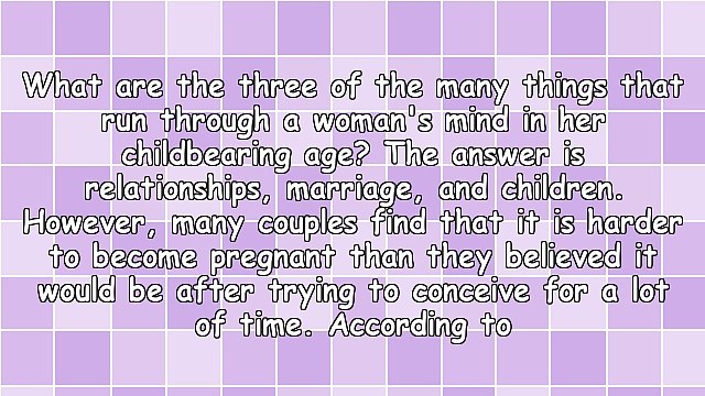 Six Factors That Affect Female Fertility