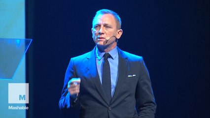 Daniel Craig's moving Humanitarian Summit talk emphasizes land mine removal