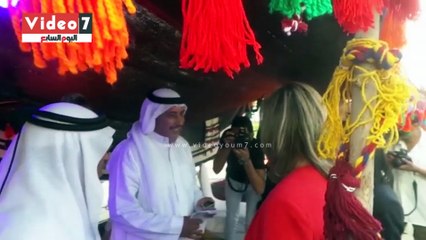 شاهد منتجات معارض مهرجان فنون التراث السيناوى بالأوبرا