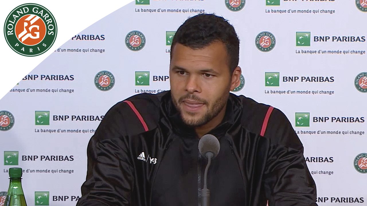 Roland-Garros 2016 Conférence de presse Tsonga / 1T