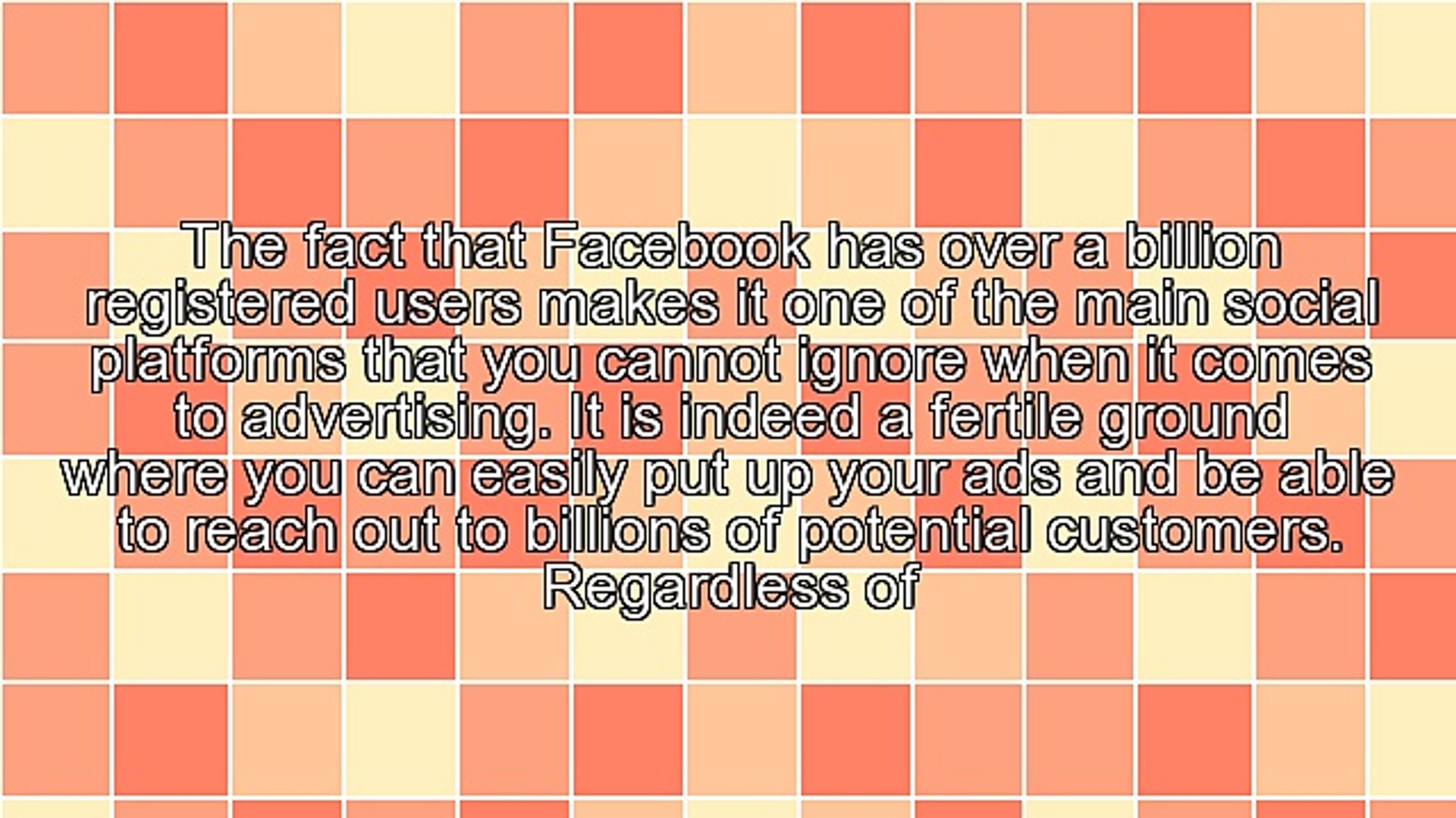 ⁣Facebook Advertising - How To Make Your Business A Success