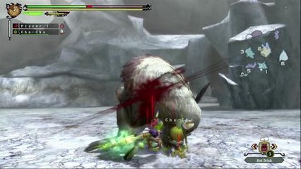 Monster Hunter 3 Ultimate - Vídeo "vs Lagombi" (Wii U)