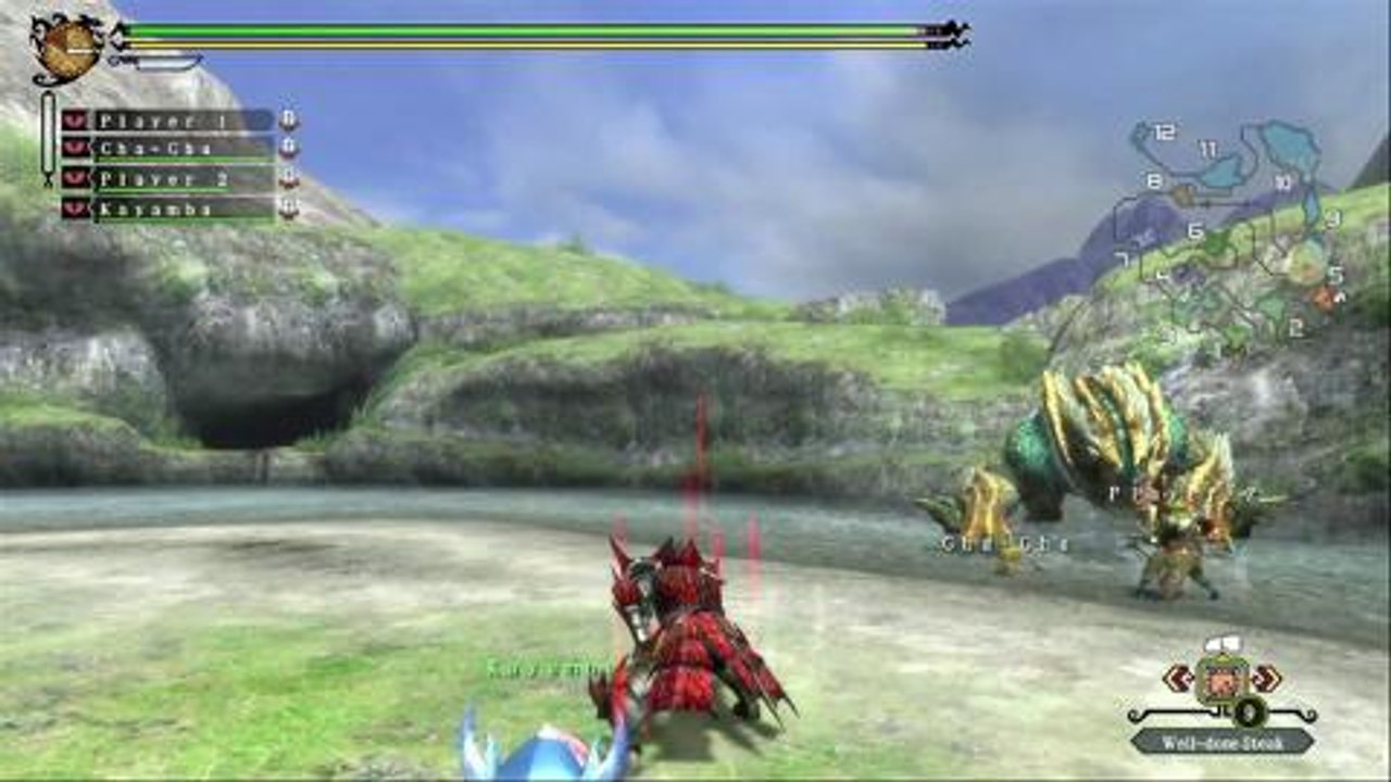 Monster Hunter 3 Ultimate - Vídeo "vs Zinogre" (Wii U)