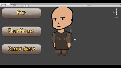 Unity 2d Skeletal Animation Experiment