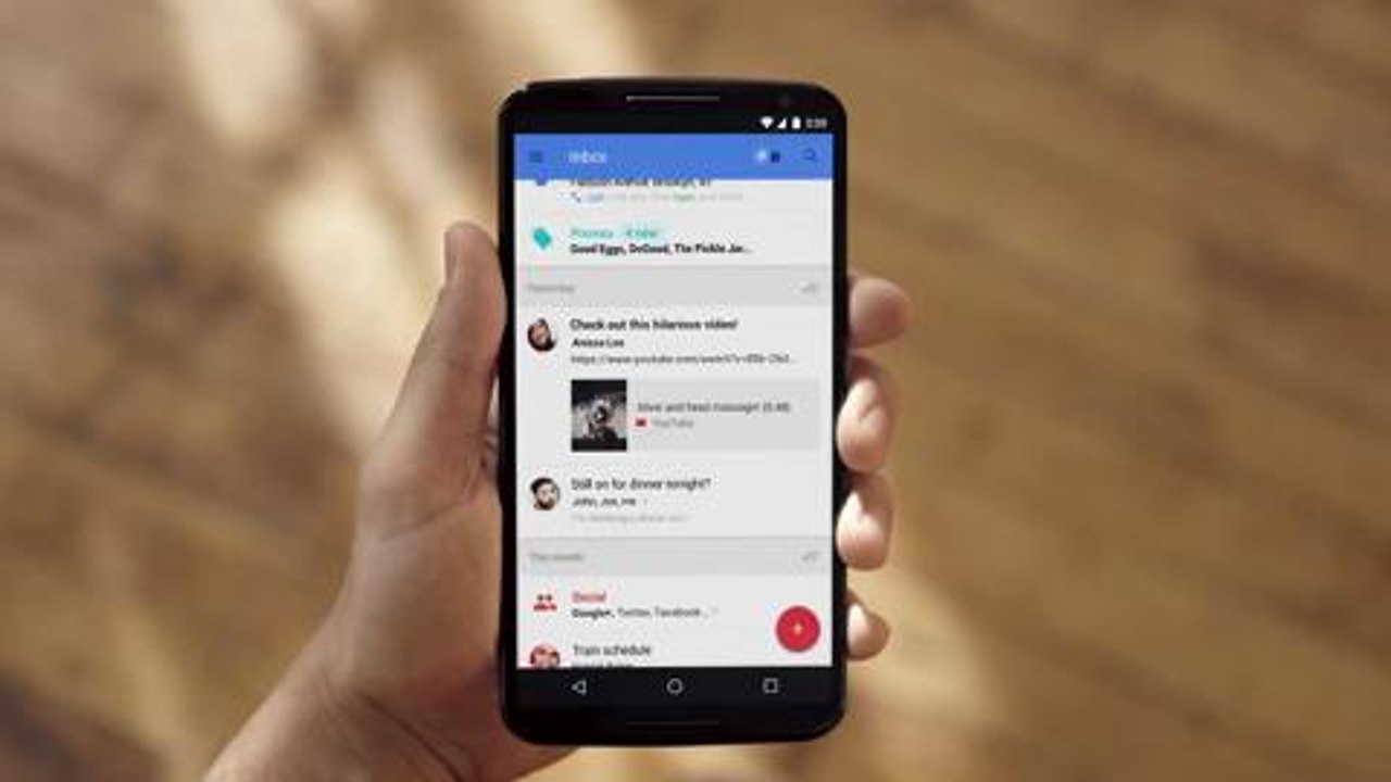 Inbox de Gmail: el email, reinventado