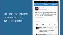 Twitter : un nouveau look pour les conversations
