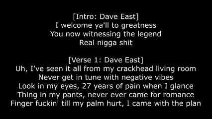 Dave East- Bad Boy On Death Row ft The Game (Lyrics)